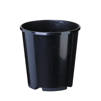 1.5L (14cm) Round Pot Black
